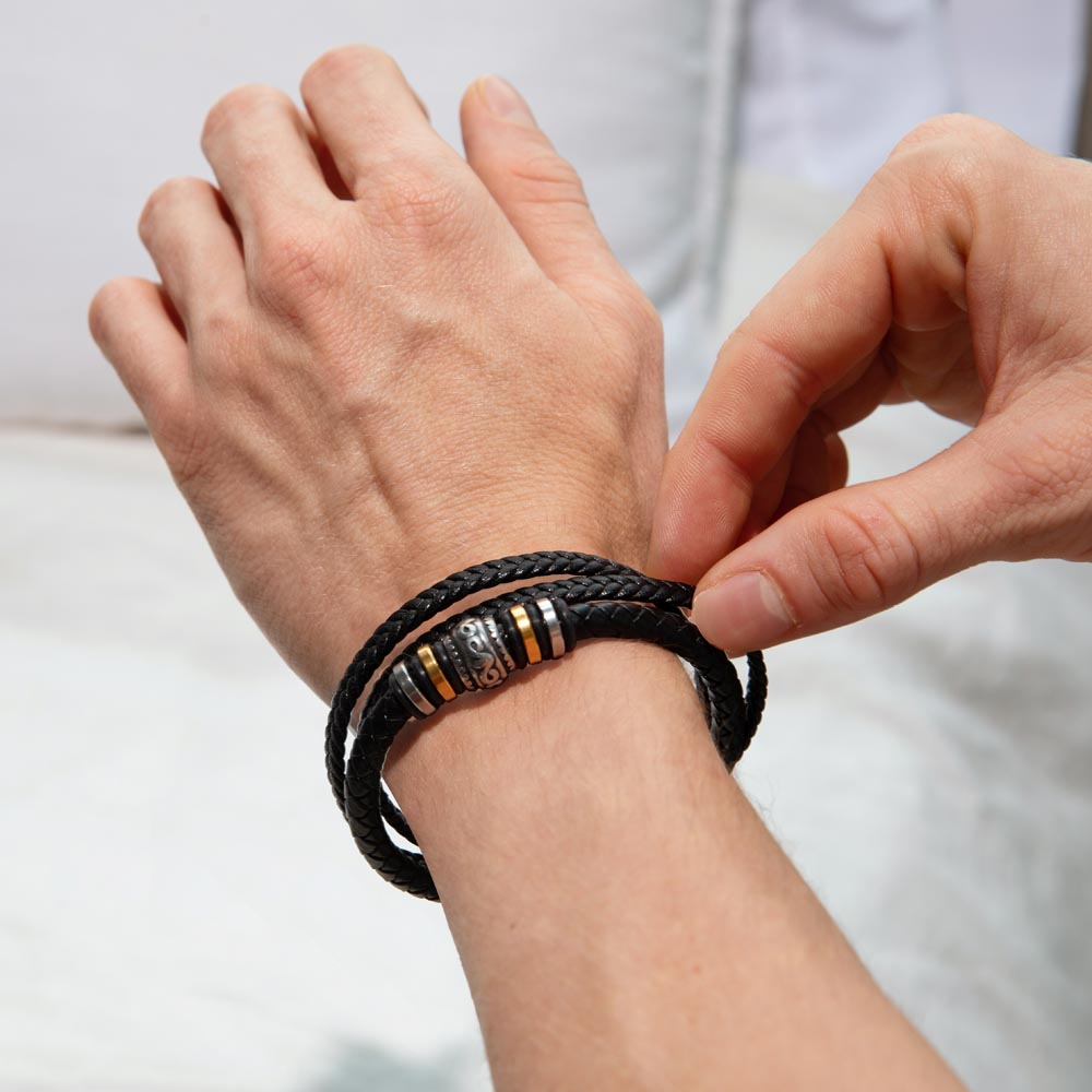 Forever Love Bracelet for My Boyfriend Gift Set
