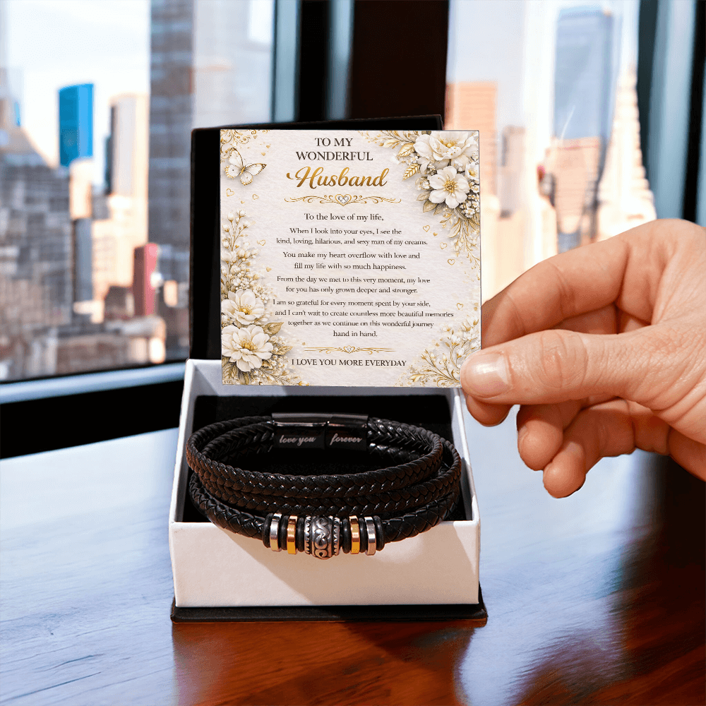 Forever Love Bracelet for your Husband