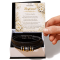 Forever Love Bracelet for My Boyfriend Gift Set