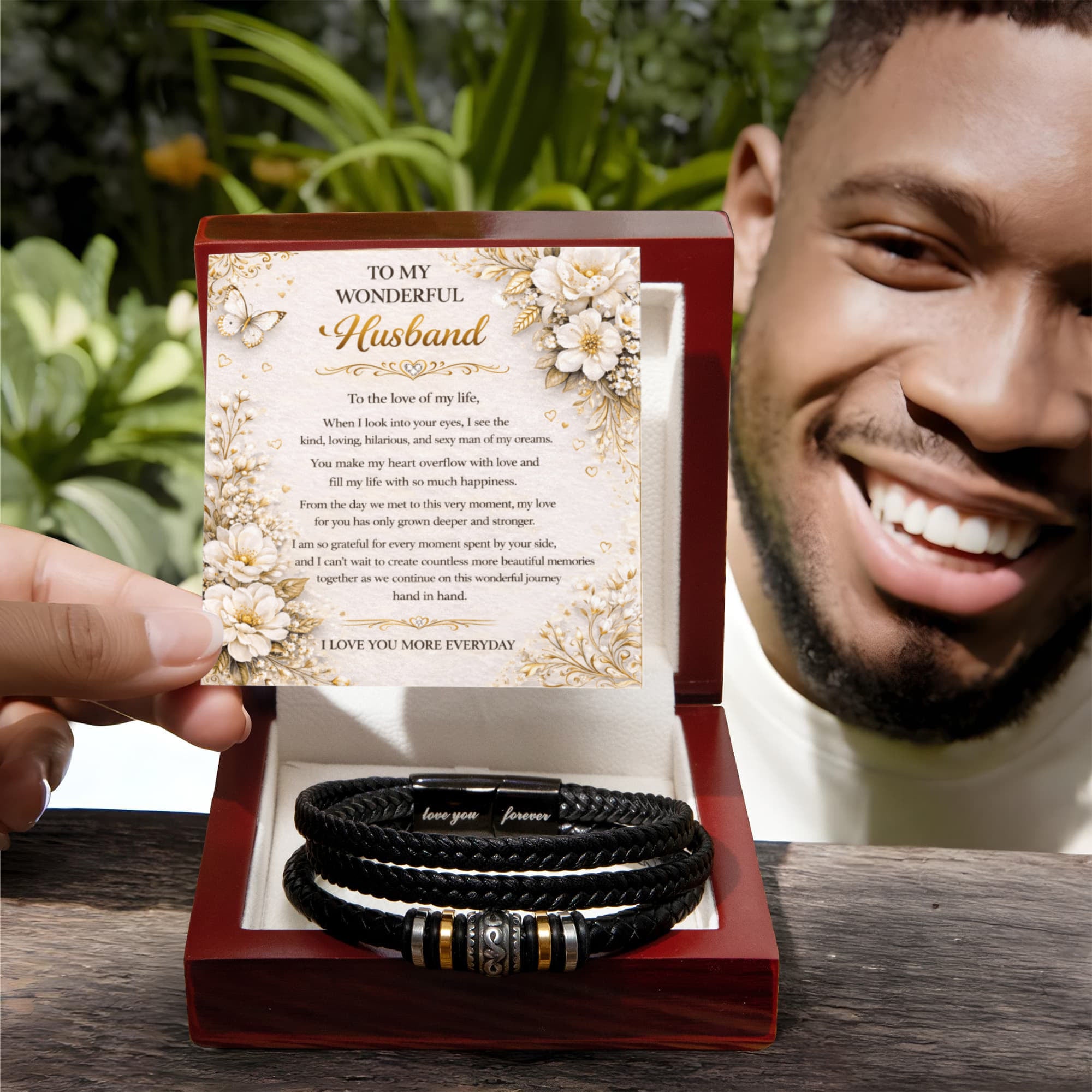 Forever Love Bracelet for your Husband