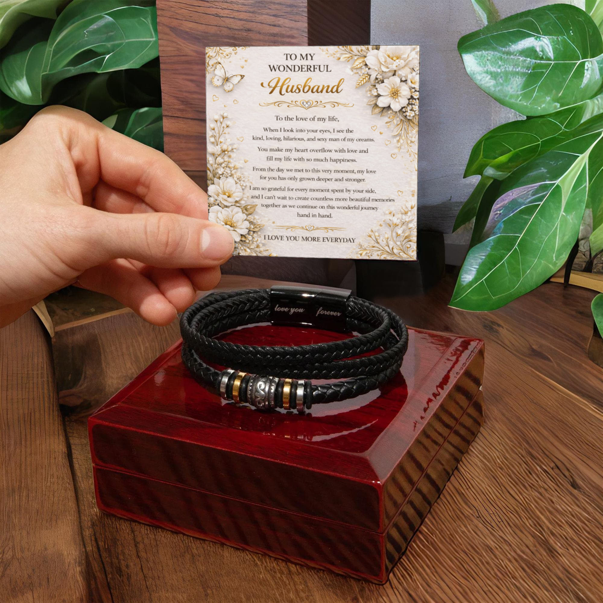 Forever Love Bracelet for your Husband