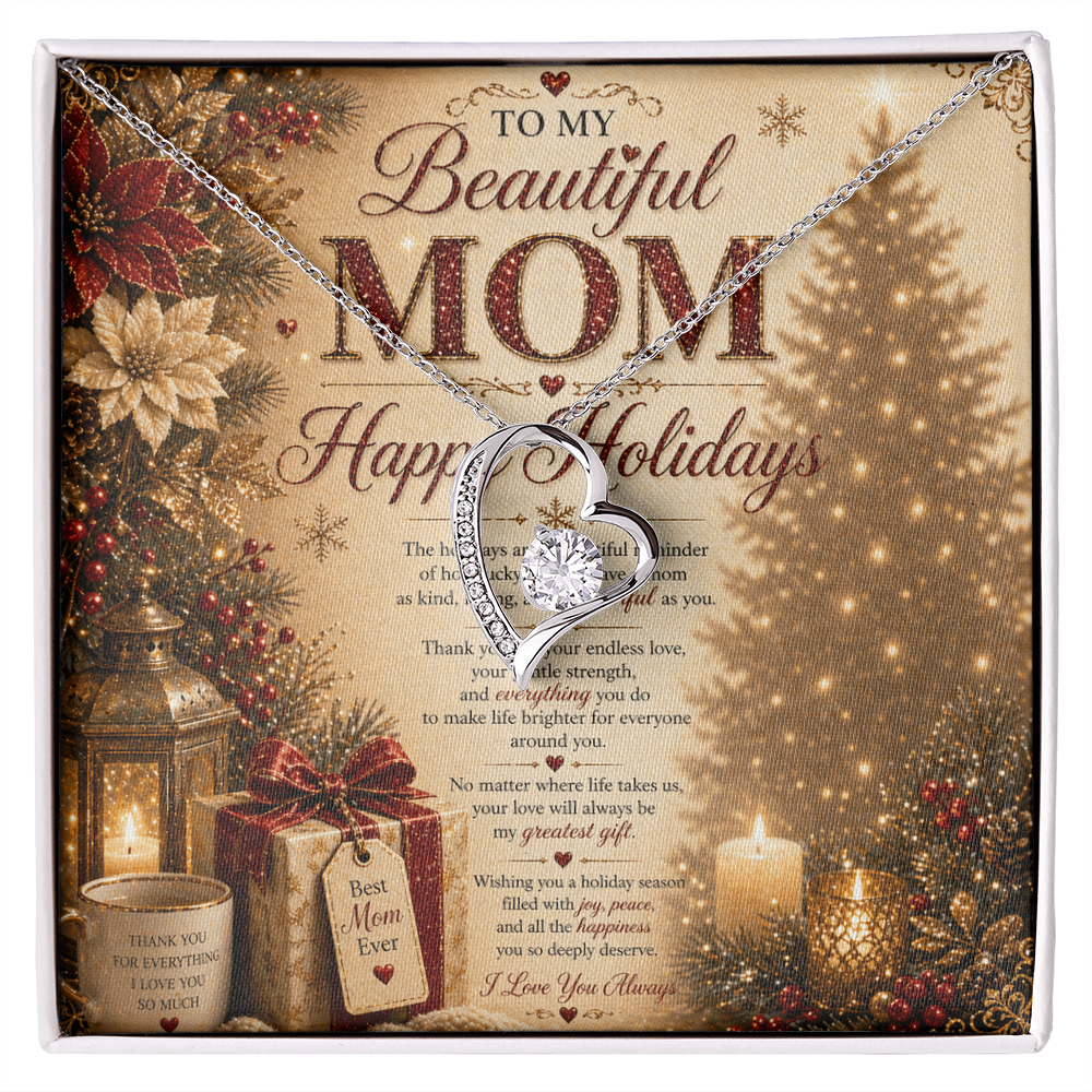 Luxurious Holiday Card For Mommy Gift Set