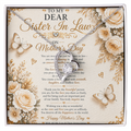 Elegant & Beauty Mother's Day Card For My Sister-In-Law Gift Set