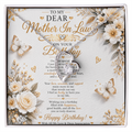 Elegant & Excellent Birthday Wishes Card For My Mother-In-Law Gift Set