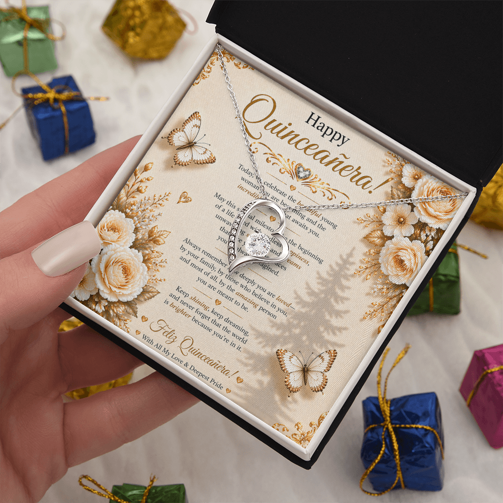 Feliz Quinceañera Celebration Card Design Gift Set