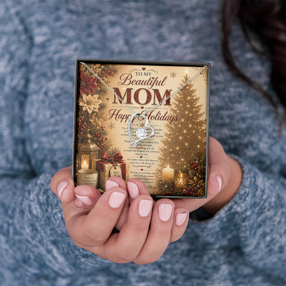 Luxurious Holiday Card For Mommy Gift Set