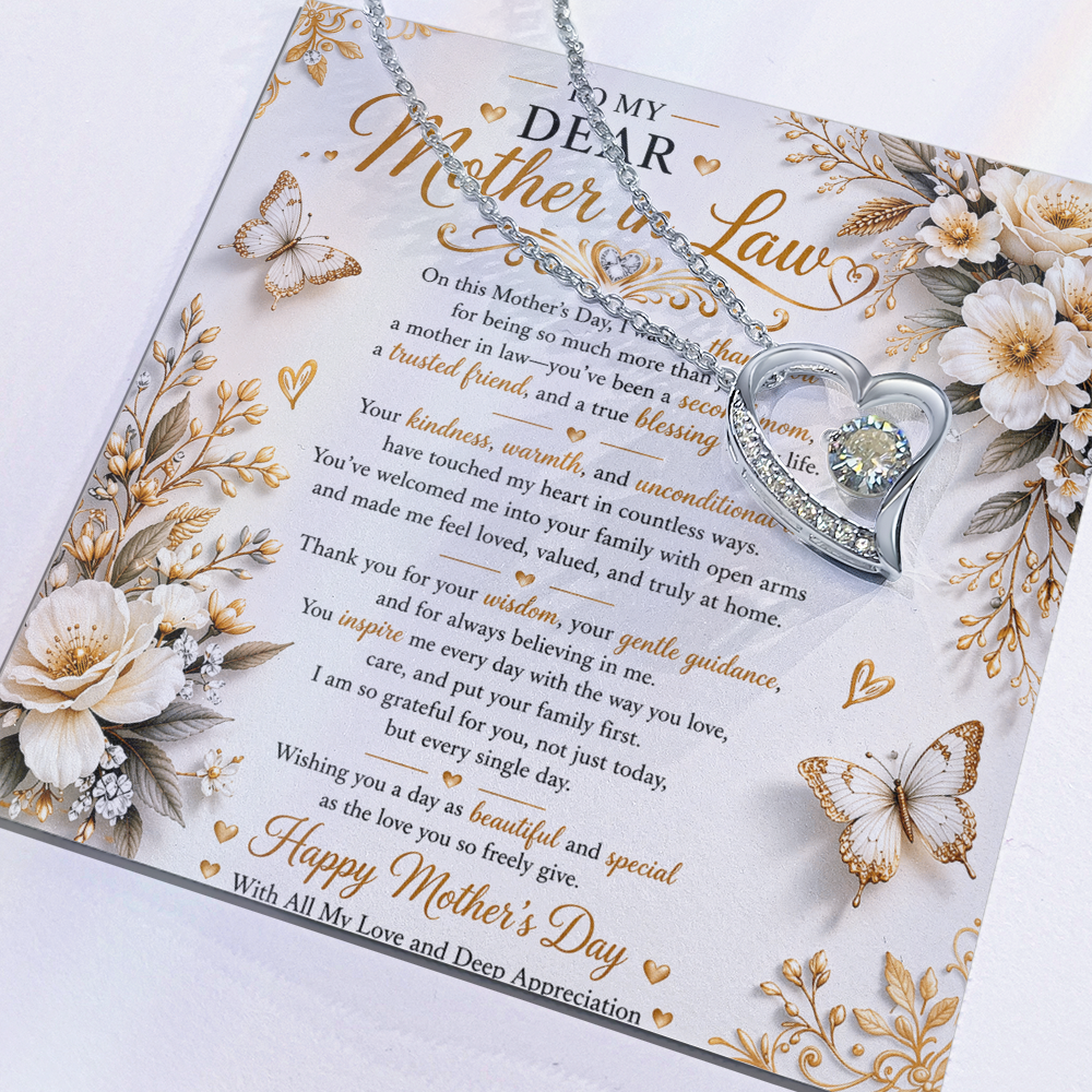 Elegant Mother's Day Tribute Card Gift Set