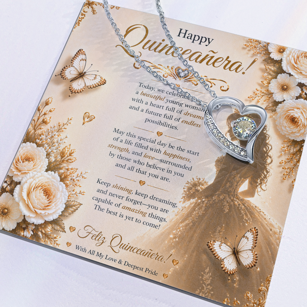 Feliz Quinceañera Sweet & Special Celebration Wishes Gift Card Set