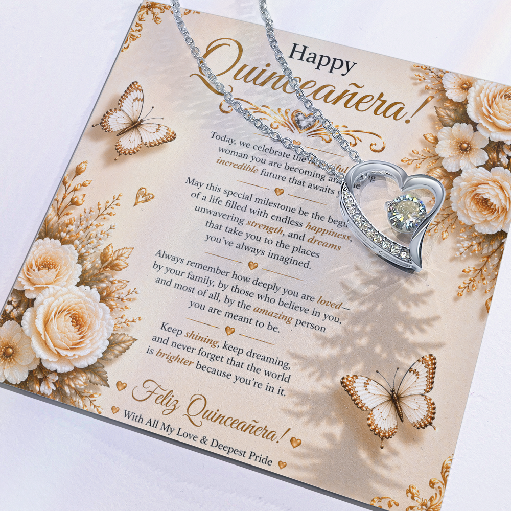 Feliz Quinceañera Celebration Card Design Gift Set