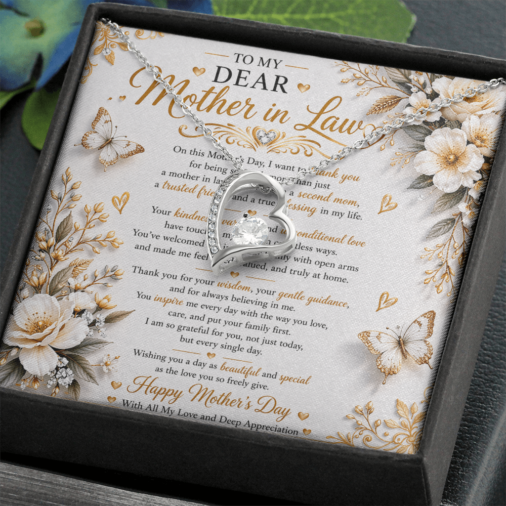 Elegant Mother's Day Tribute Card Gift Set