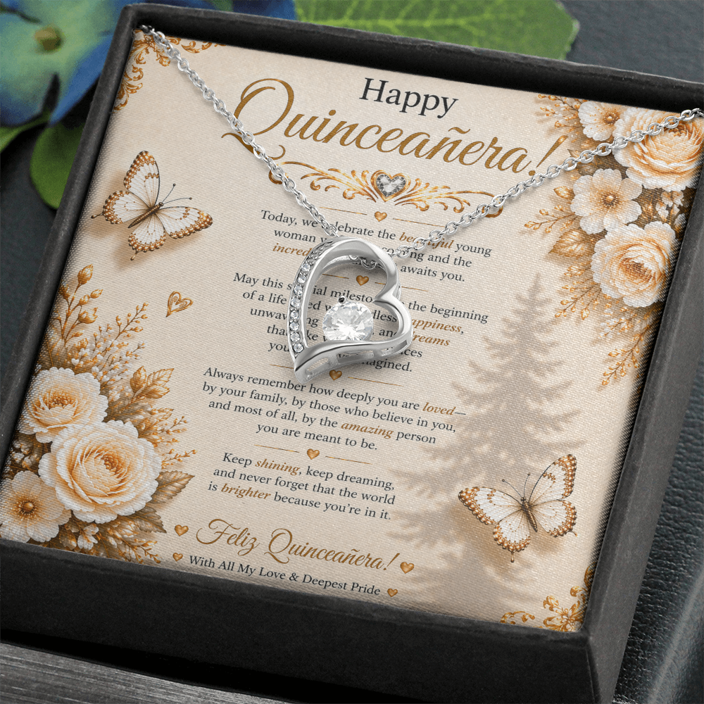 Feliz Quinceañera Celebration Card Design Gift Set