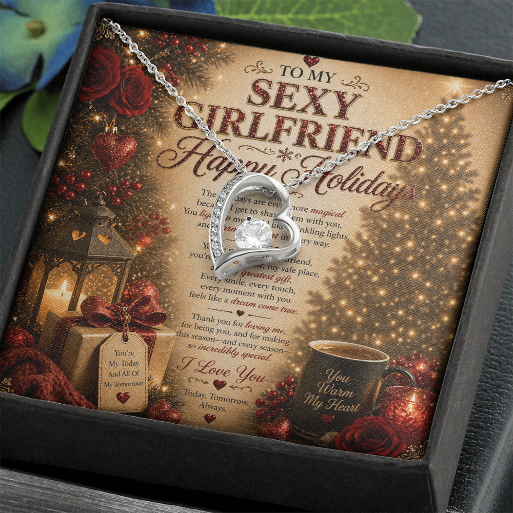 Romantic & Sweet Holidays Love card For My Girlfriend Gift Set