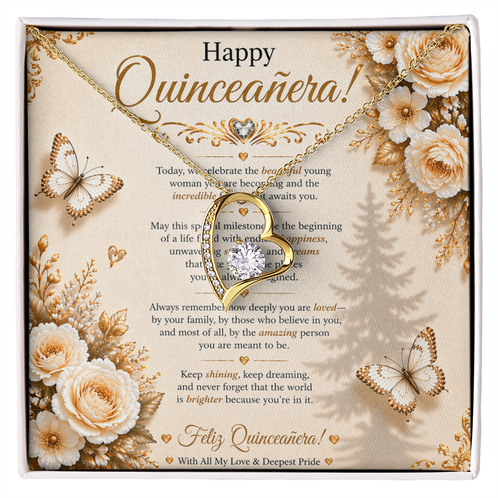 Feliz Quinceañera Celebration Card Design Gift Set