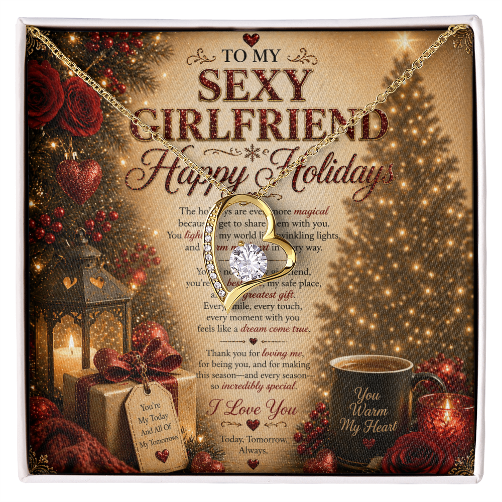 Romantic & Sweet Holidays Love card For My Girlfriend Gift Set