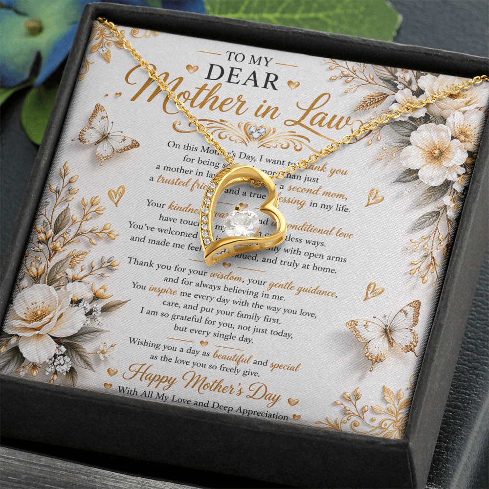 Elegant Mother's Day Tribute Card Gift Set