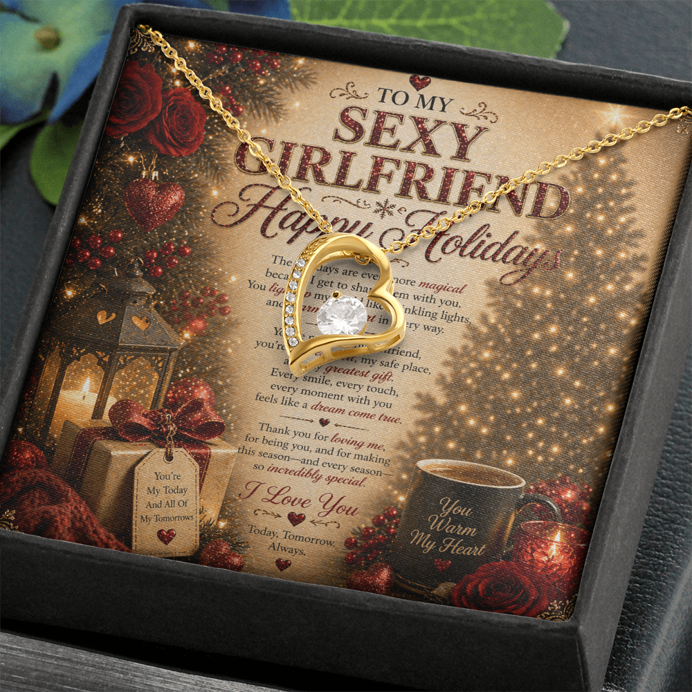 Romantic & Sweet Holidays Love card For My Girlfriend Gift Set