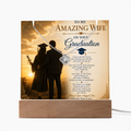 For My Amazing Wife Graduation Acrylic Gift Set