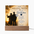 My Amazing Sister Graduation Acrylic Gift Set
