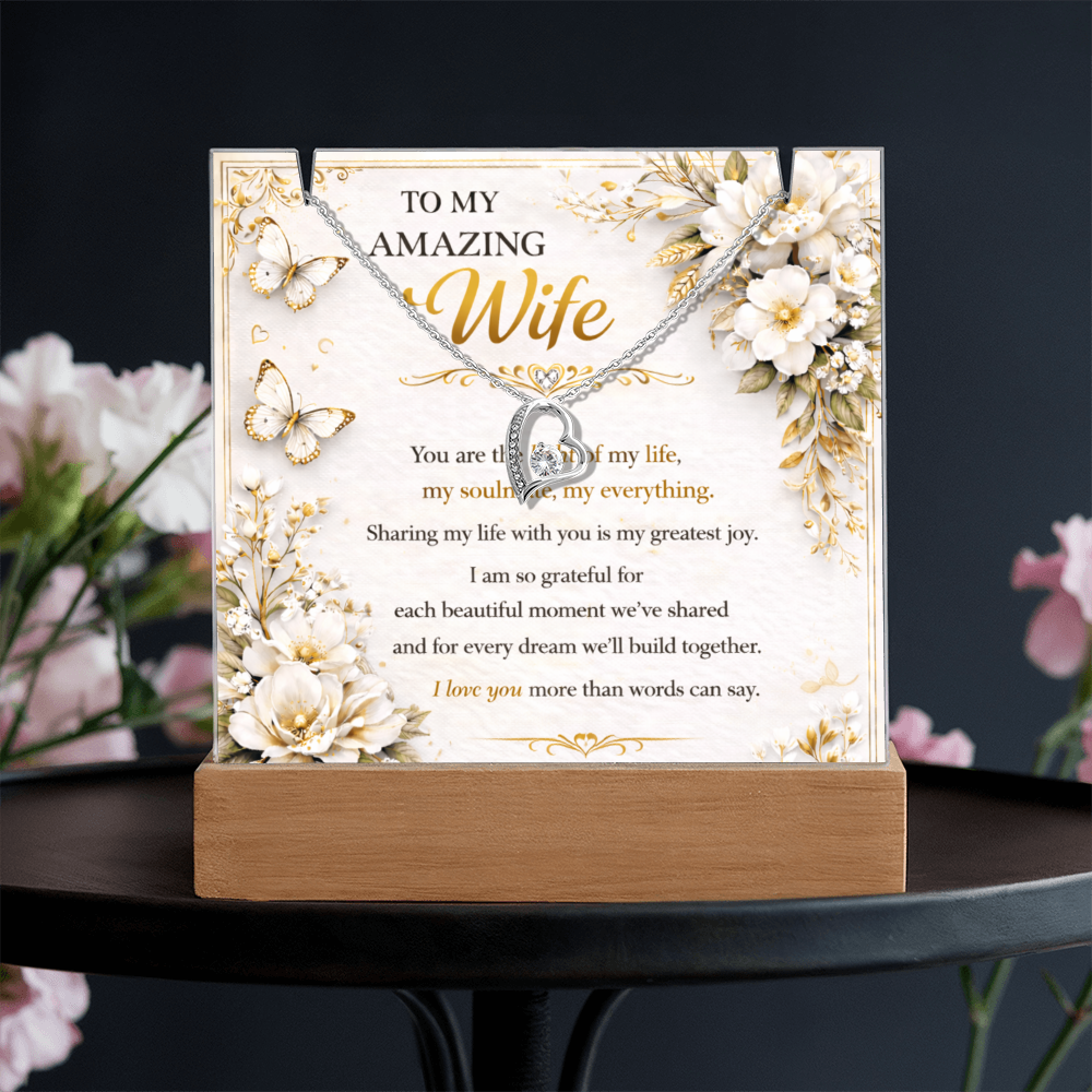 My True Amazing Wife Acrylic Plaque Gift Set