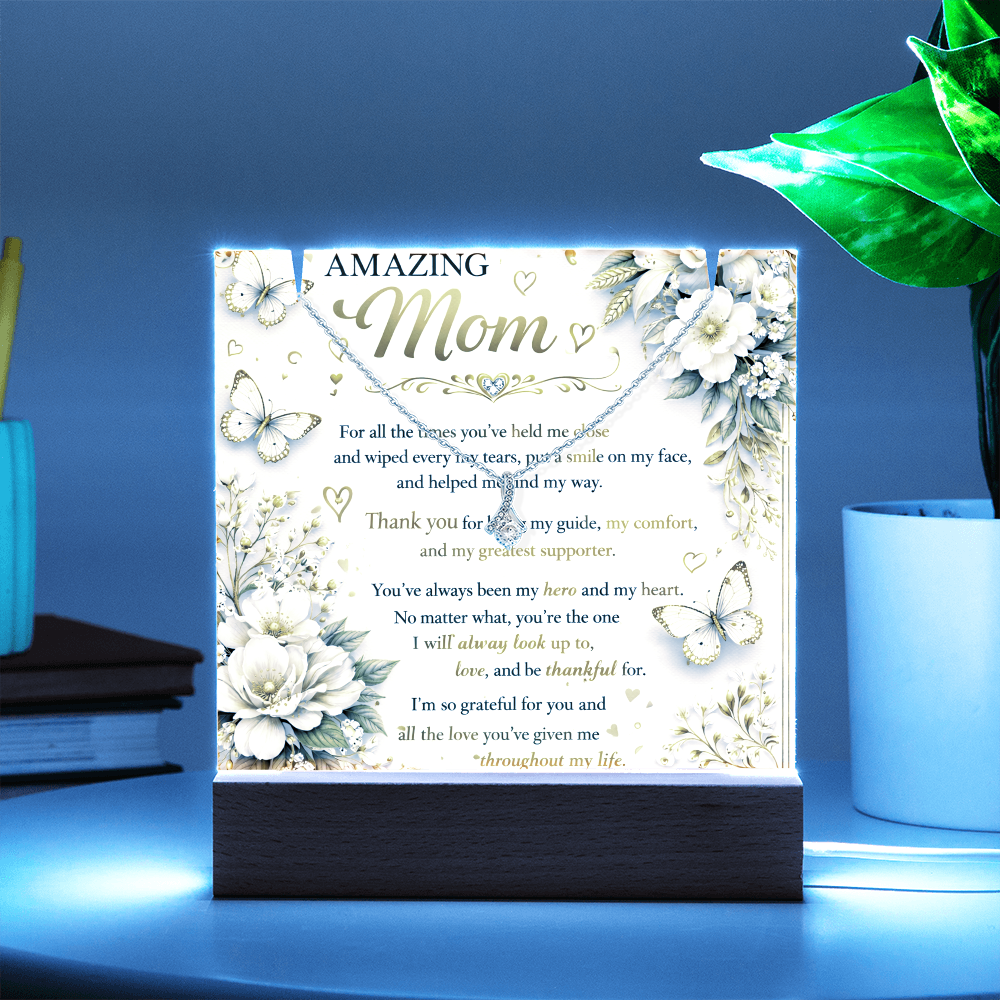 Amazing Mother's Day Acrylic Plaque Gift Set