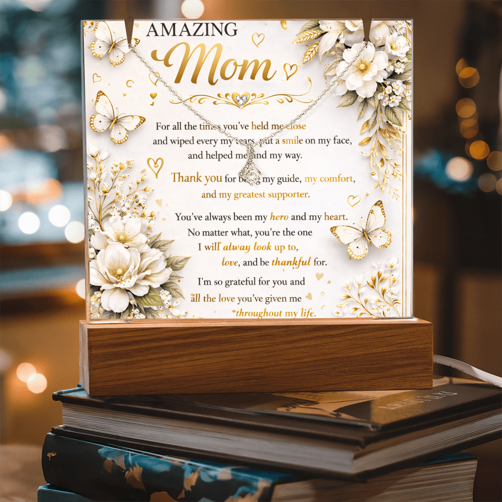 Amazing Mother's Day Acrylic Plaque Gift Set