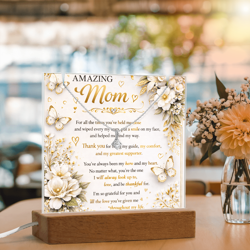 Amazing Mother's Day Acrylic Plaque Gift Set