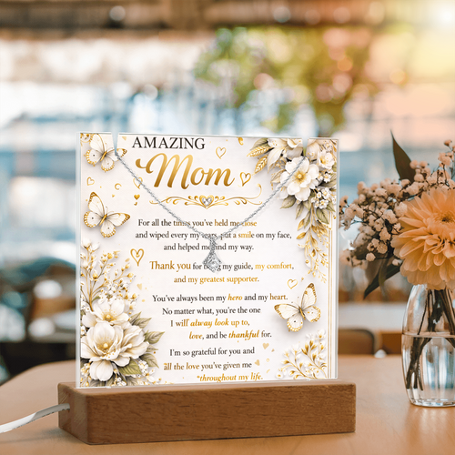 Amazing Mother's Day Acrylic Plaque Gift Set
