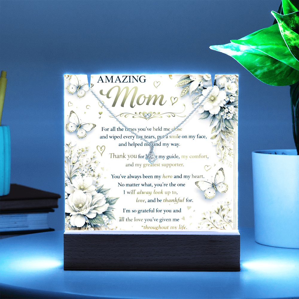 Amazing Mother's Day Acrylic Plaque Gift Set