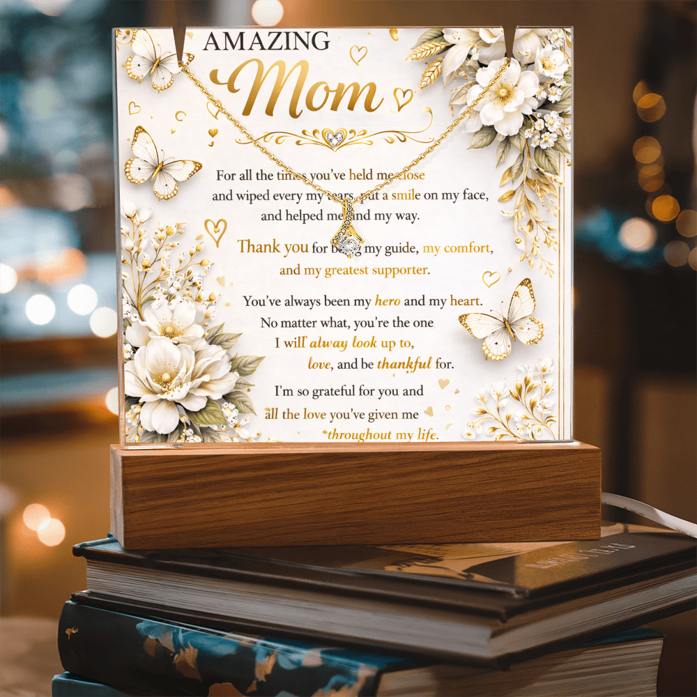 Amazing Mother's Day Acrylic Plaque Gift Set