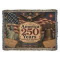 Happy Birthday America Landscaping Woven Blanket Special