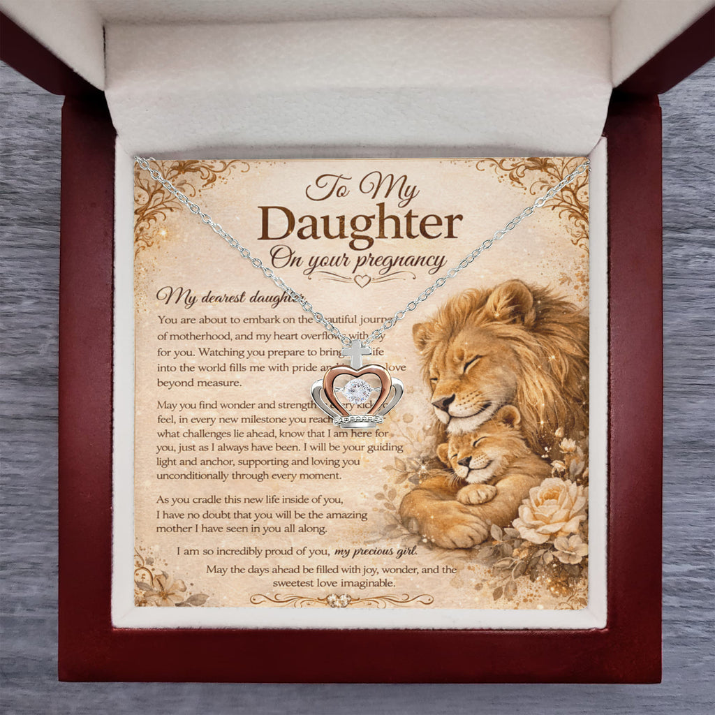 Our Beloved Daughter's Pregnancy – Necklace Gift Set