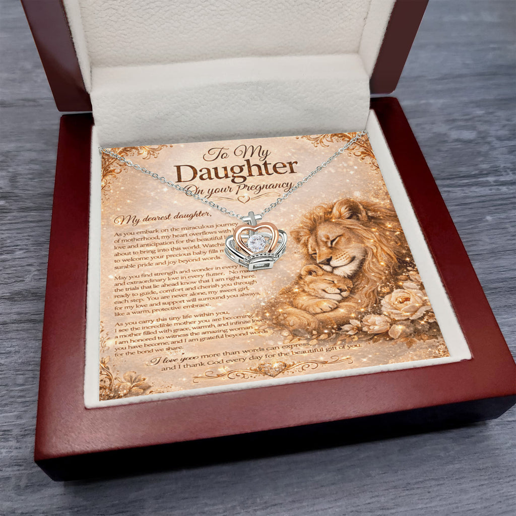 Our Treasured Princess Pregnancy – Necklace Gift Set