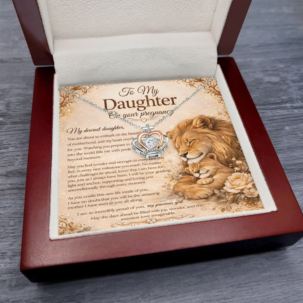 Our Beloved Daughter's Pregnancy – Necklace Gift Set