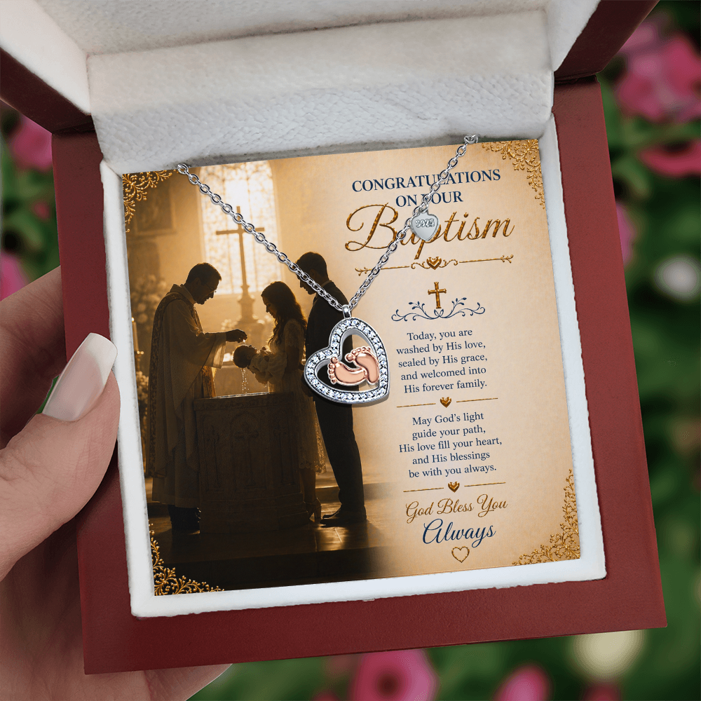 Many Blessings Upon This Child Baptism Gift Set