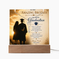 My Amazing Brother Graduation Acrylic Gift Set