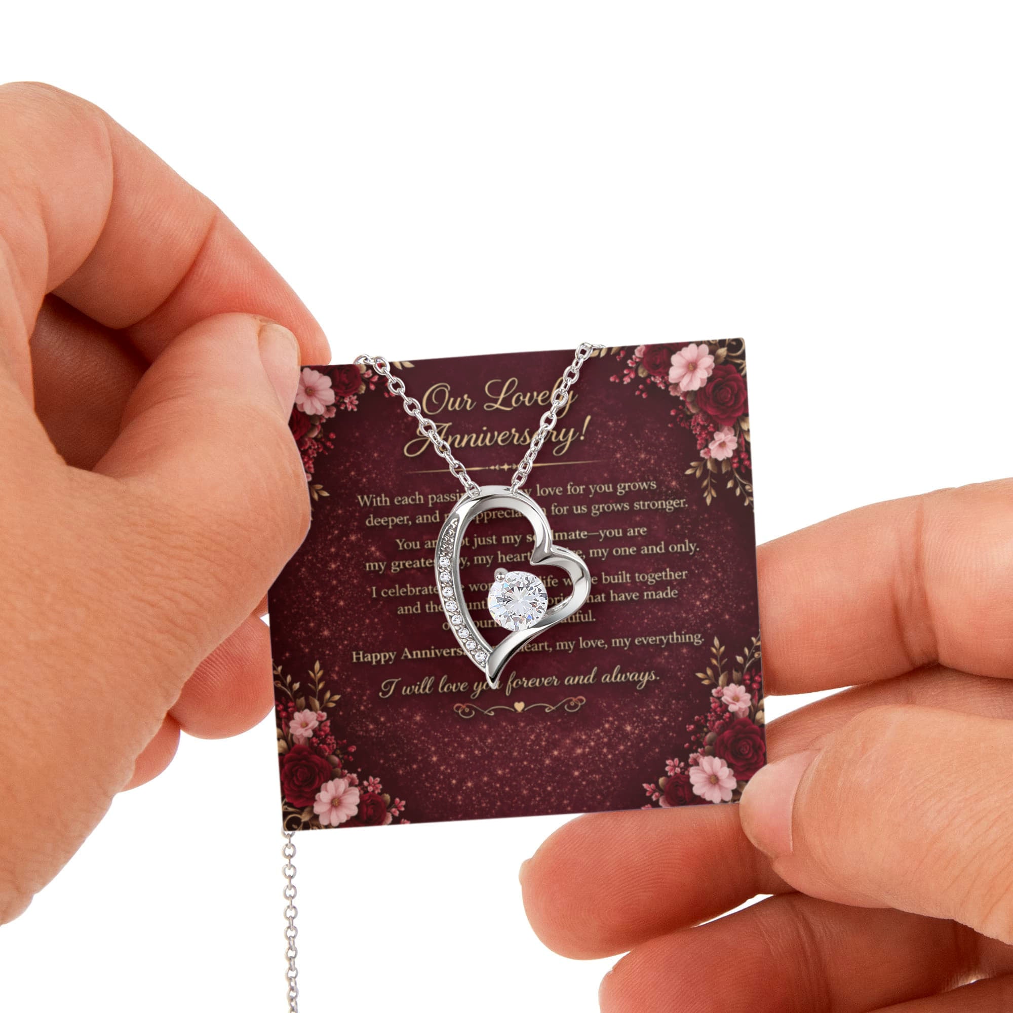 To Our Amazing Anniversary – Necklace Gift Set