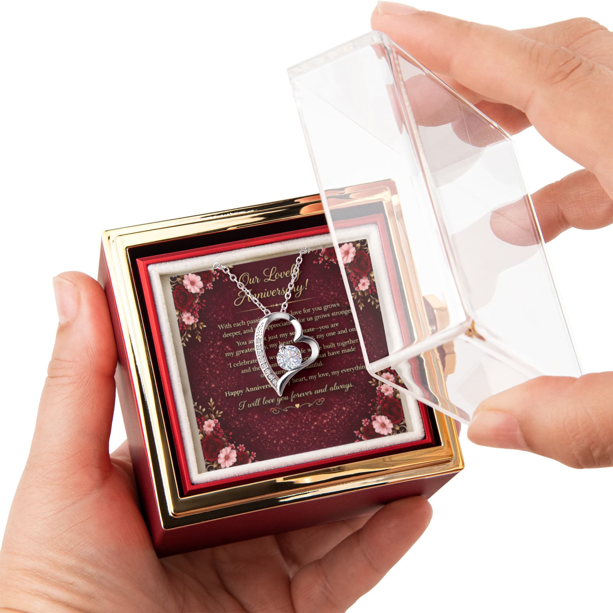 To Our Amazing Anniversary – Necklace Gift Set