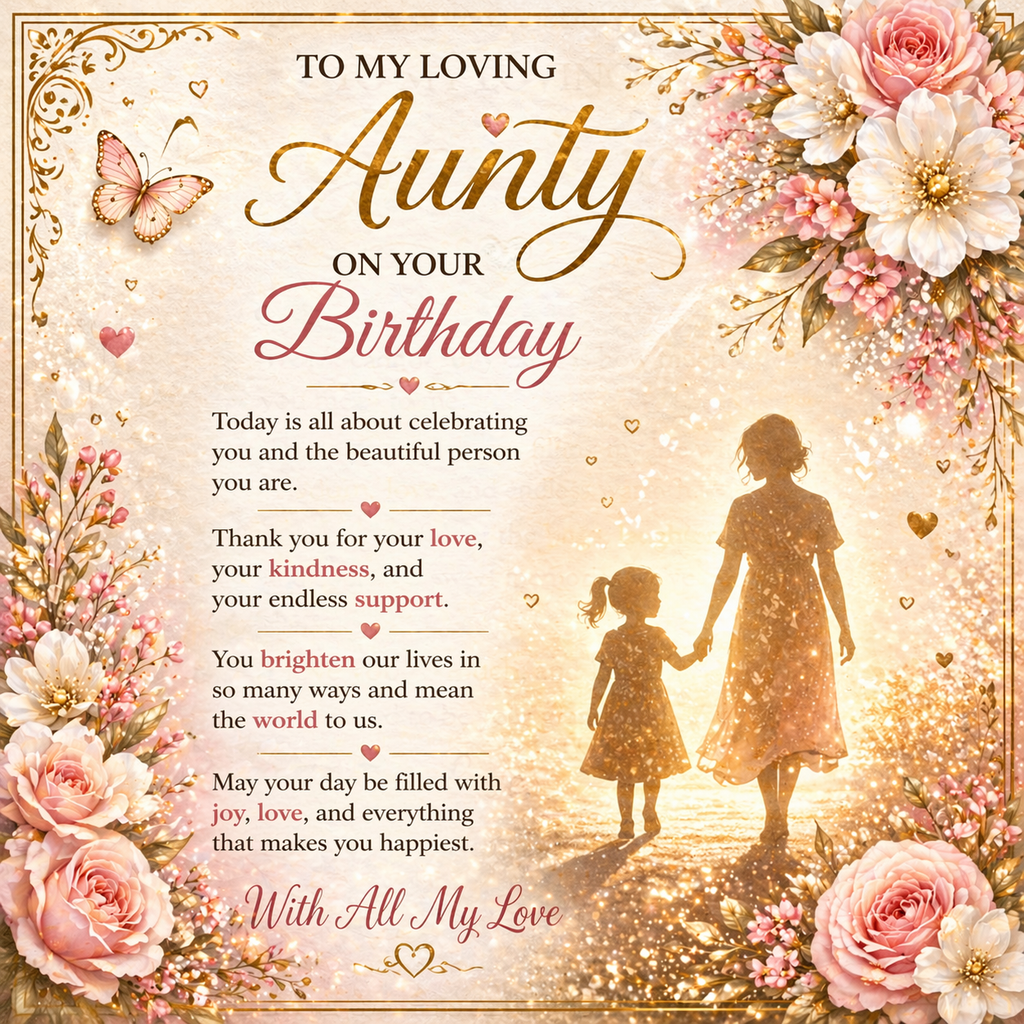 To My Amazing Aunty Birthday's Gift Set