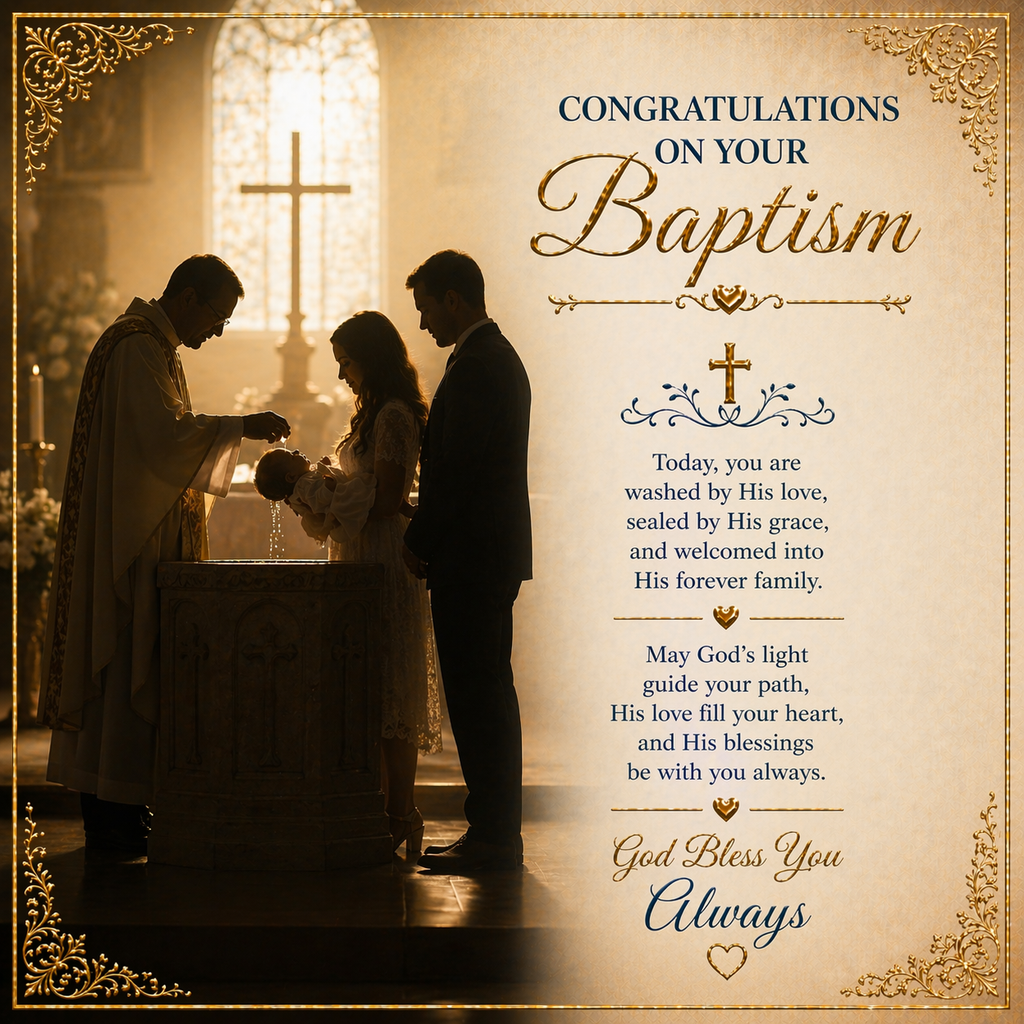 Many Blessings Upon This Child Baptism Gift Set