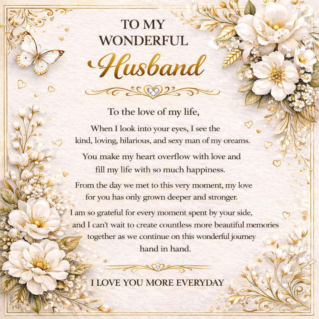 Forever in my Heart To My Husband Gift Set