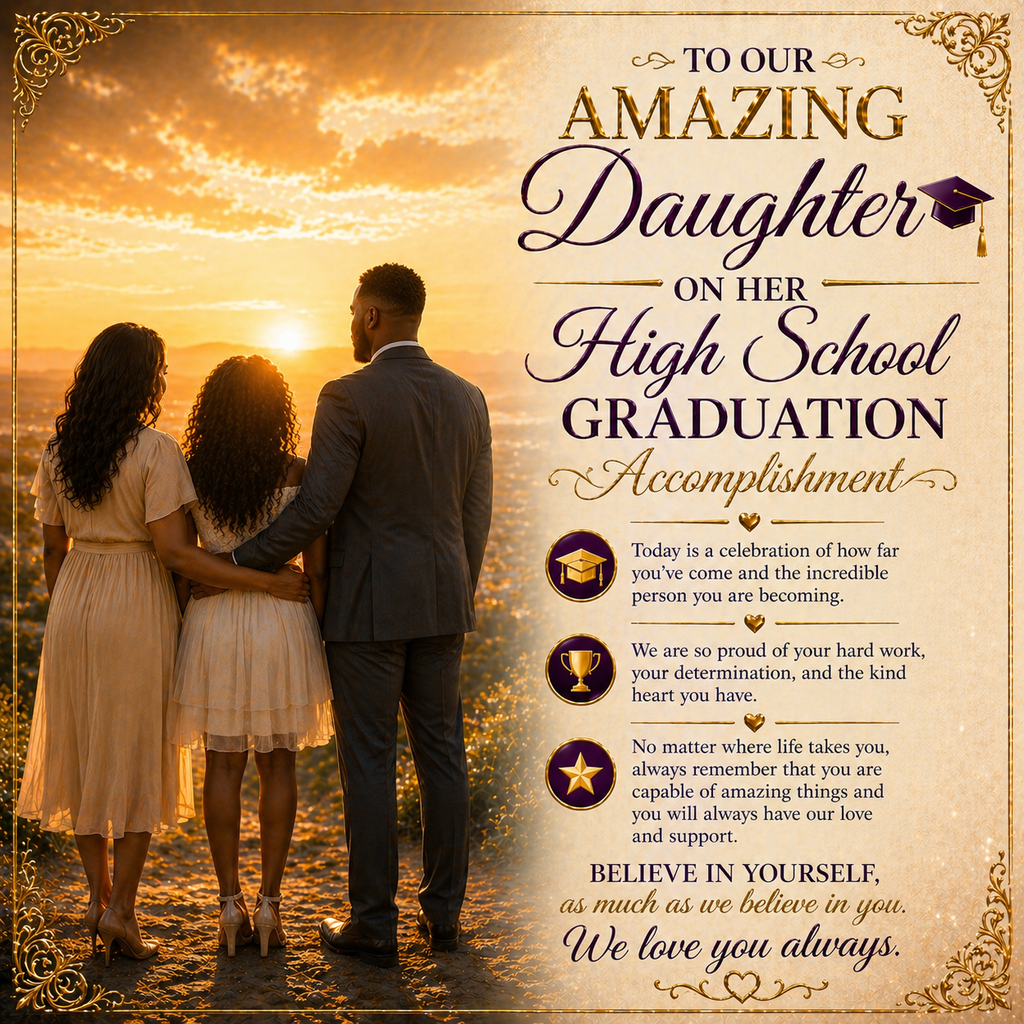 Celebrating Our Amazing Daughter's Graduation Success