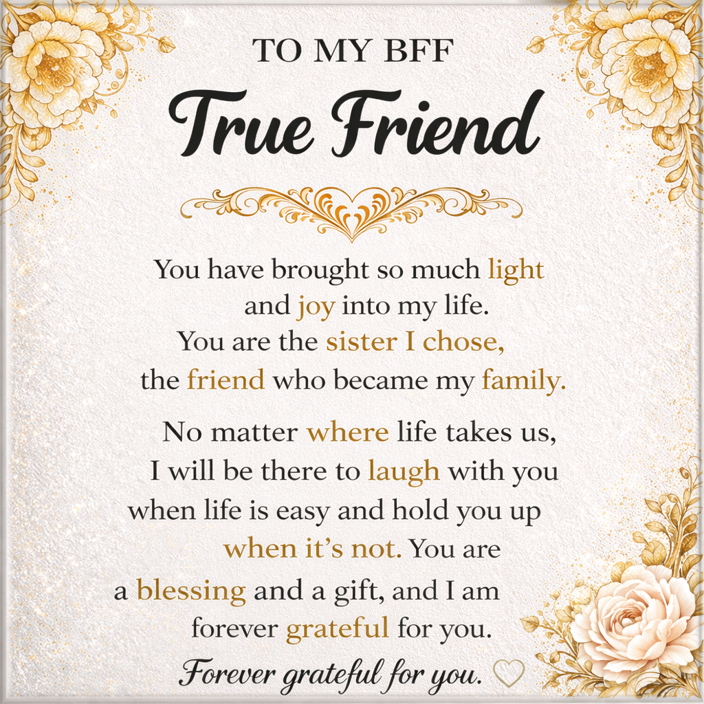 To Our Best Friendship Forever – Necklace Gift Set