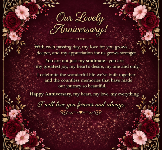 To Our Amazing Anniversary – Necklace Gift Set