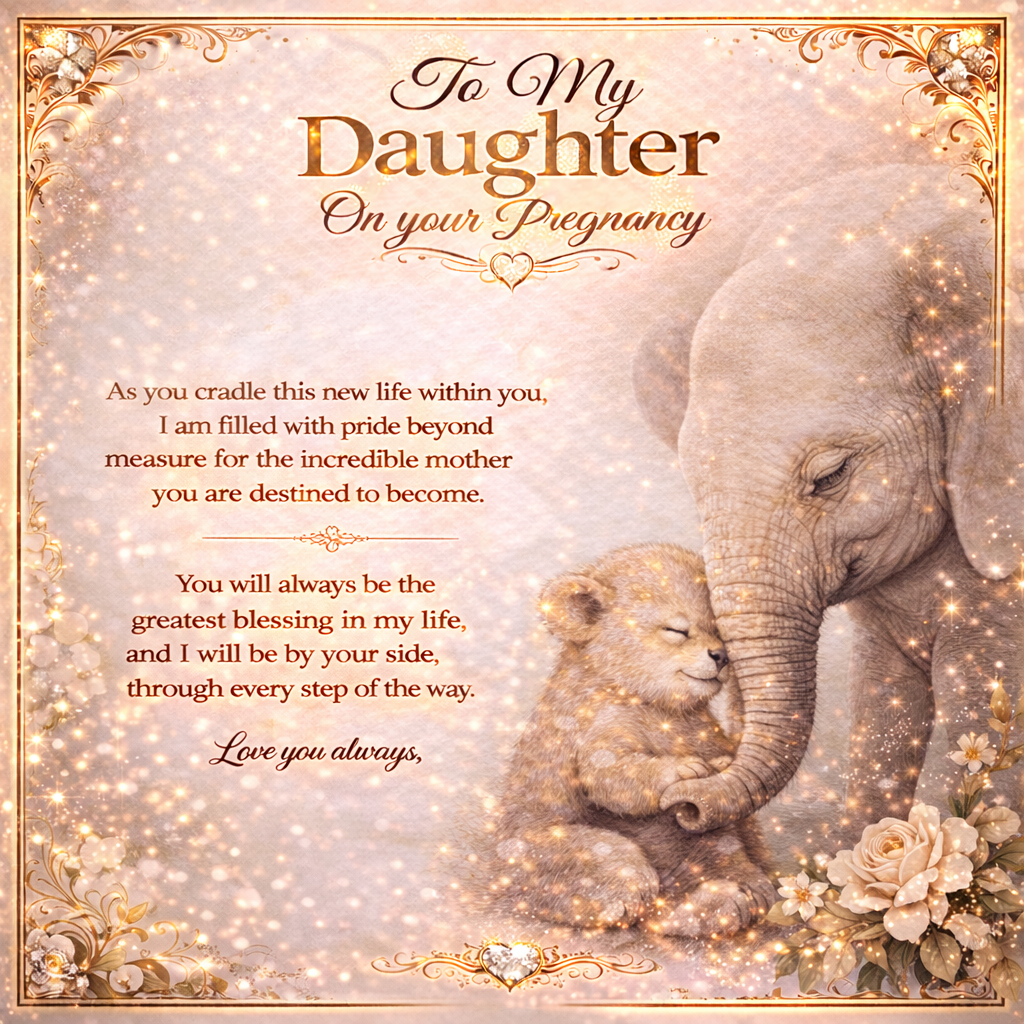 To My Awesome Daughter's Pregnancy Customized Gift Set