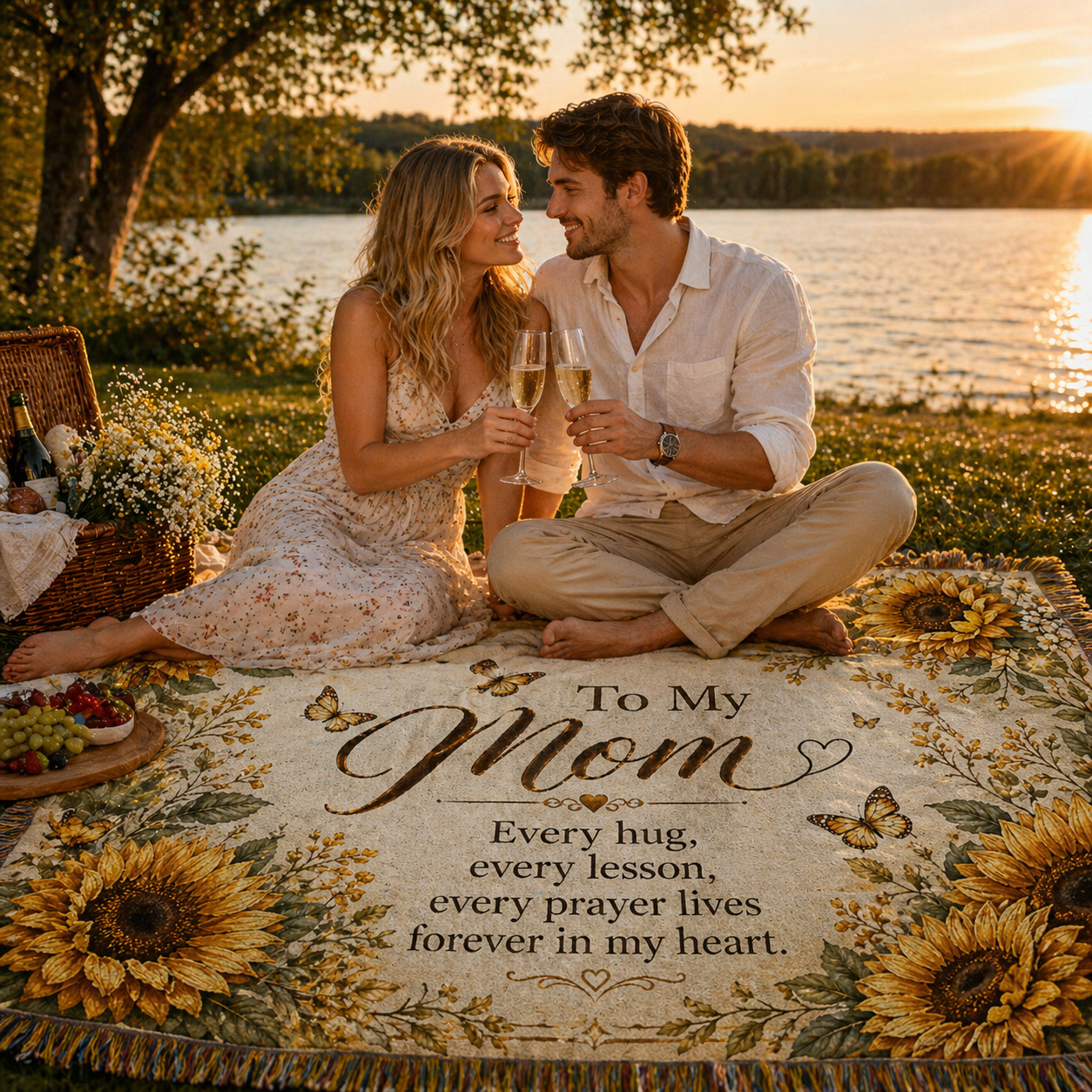 Spring Fever Mom's Woven Blanket Special