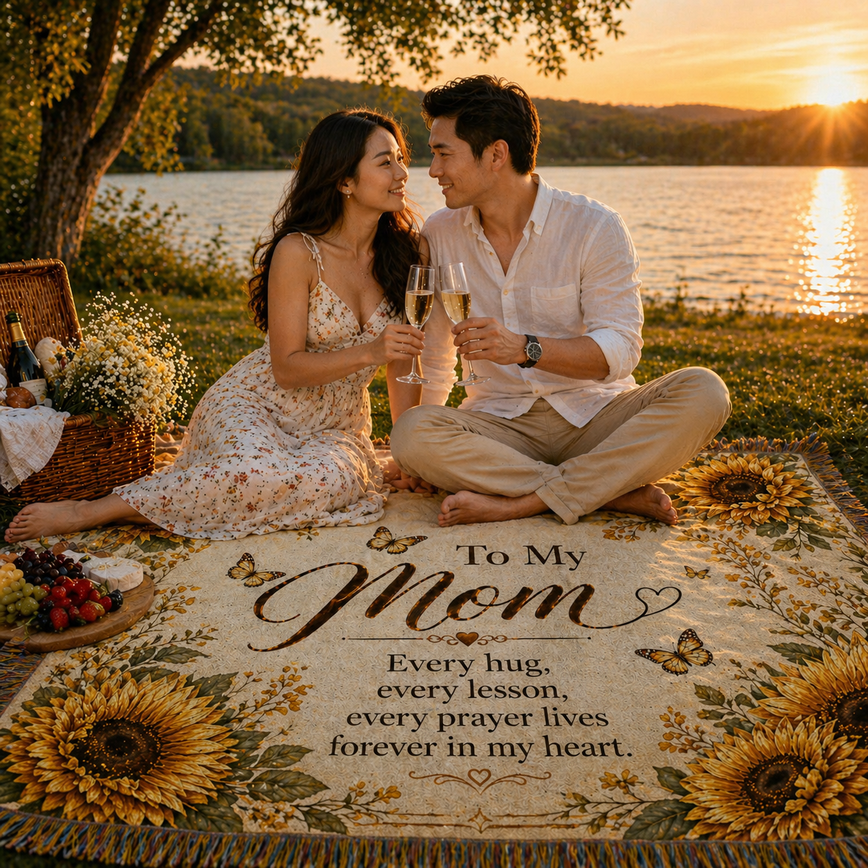 Spring Fever Mom's Woven Blanket Special