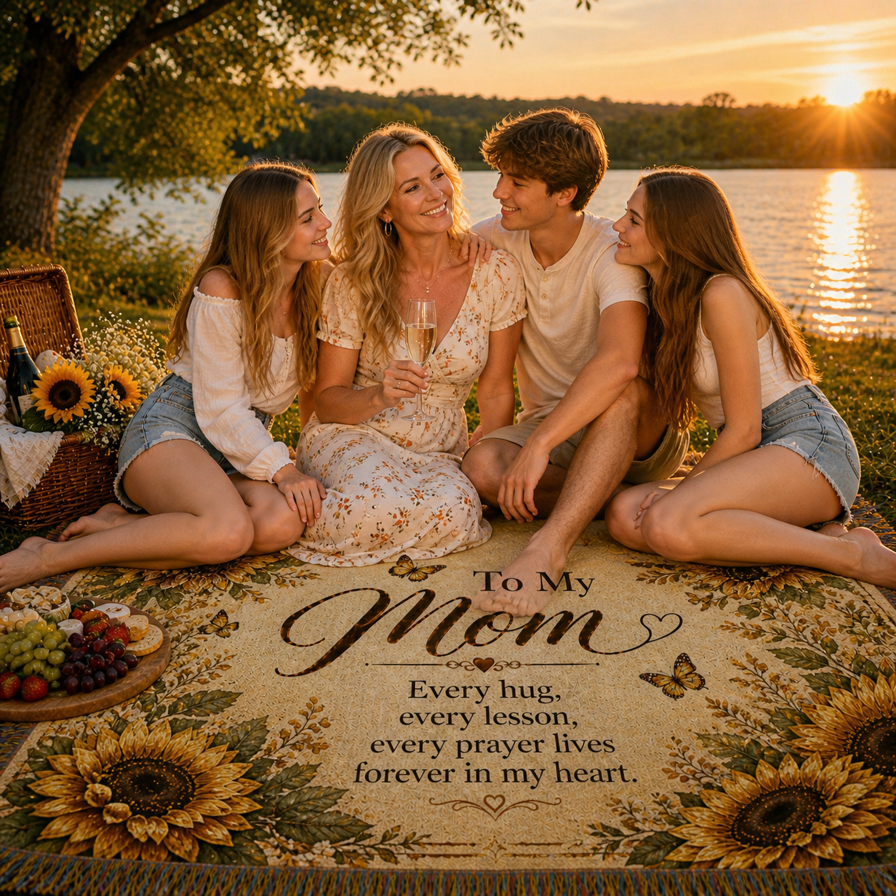 Spring Fever Mom's Woven Blanket Special