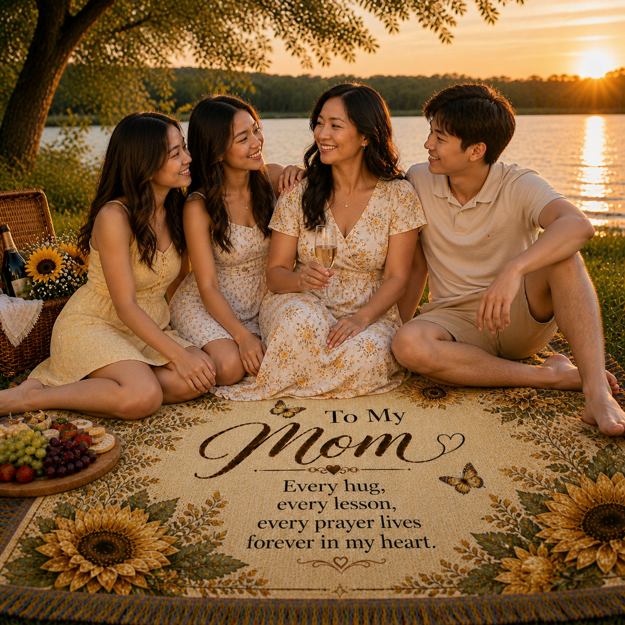 Spring Fever Mom's Woven Blanket Special