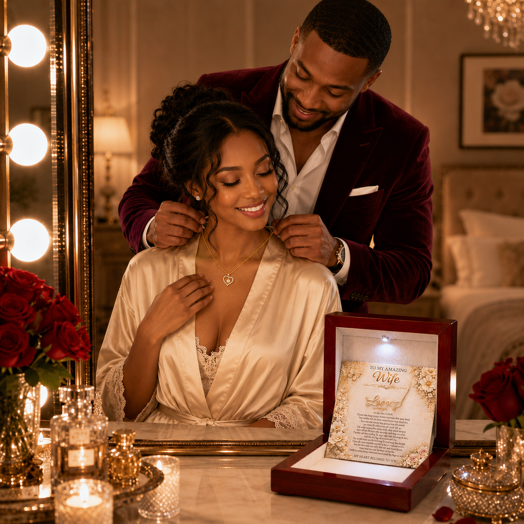 Cherished Necklace Gift For the Wife
