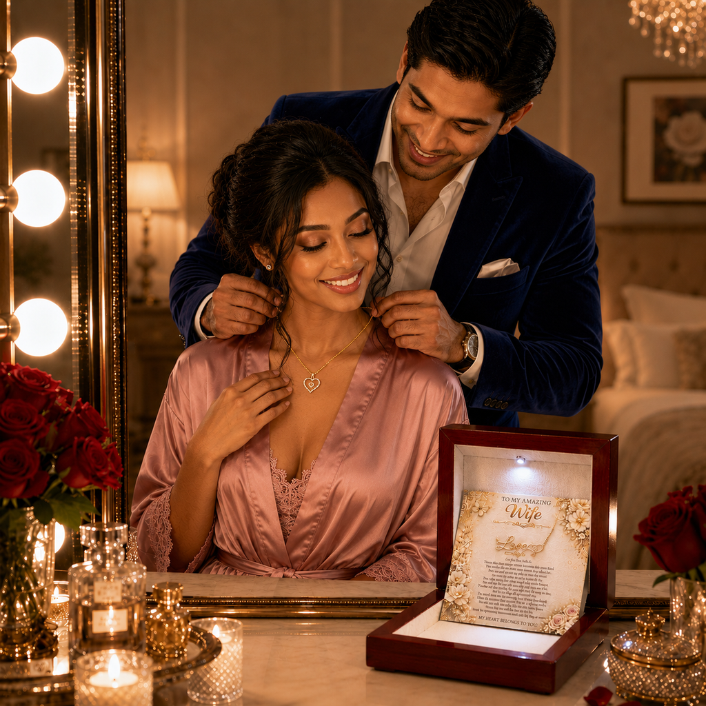 Cherished Necklace Gift For the Wife